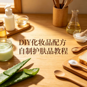 DIY化妆品配方自制护肤品教程学习资料手工制作大全芦荟胶水乳霜-多平台虚拟货源网