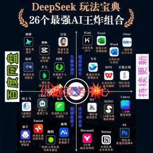 兴趣培训DeepSeek+ai 教程2025最火AI操作学习赋能职场使用视频-多平台虚拟货源网